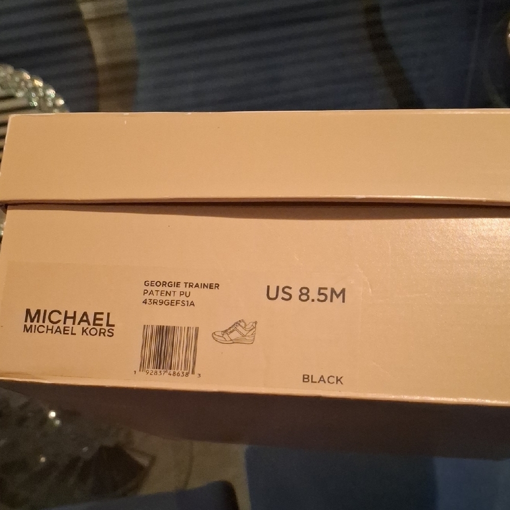 Michael Kors Black and White Sneakers - Picture 9 of 10